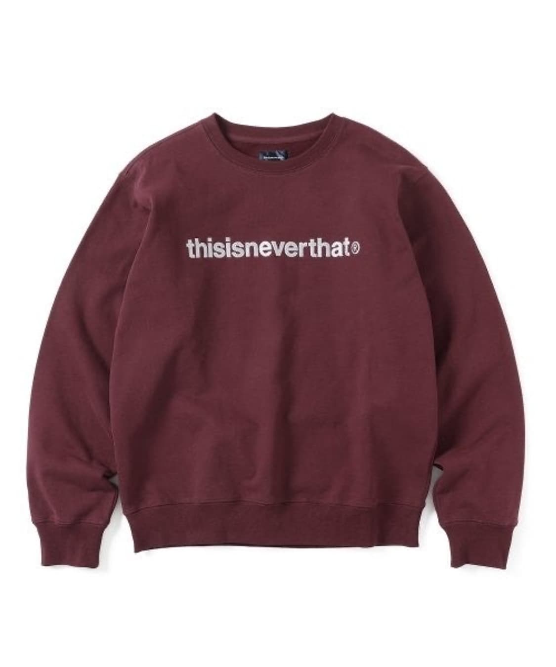 디스이즈네버댓 맨투맨 버건디 L 상품이미지1