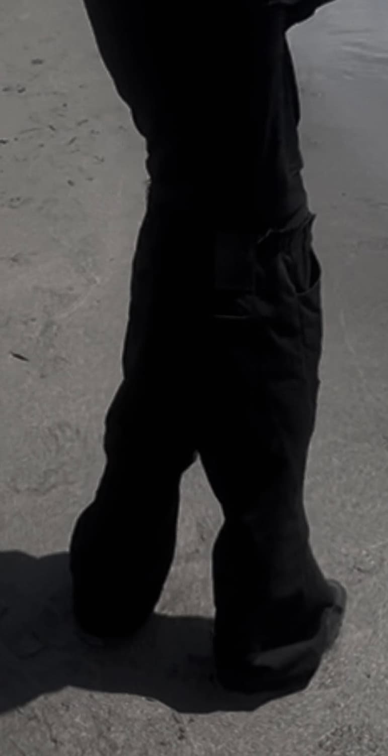 Raf Simons flare big denim 상품이미지4