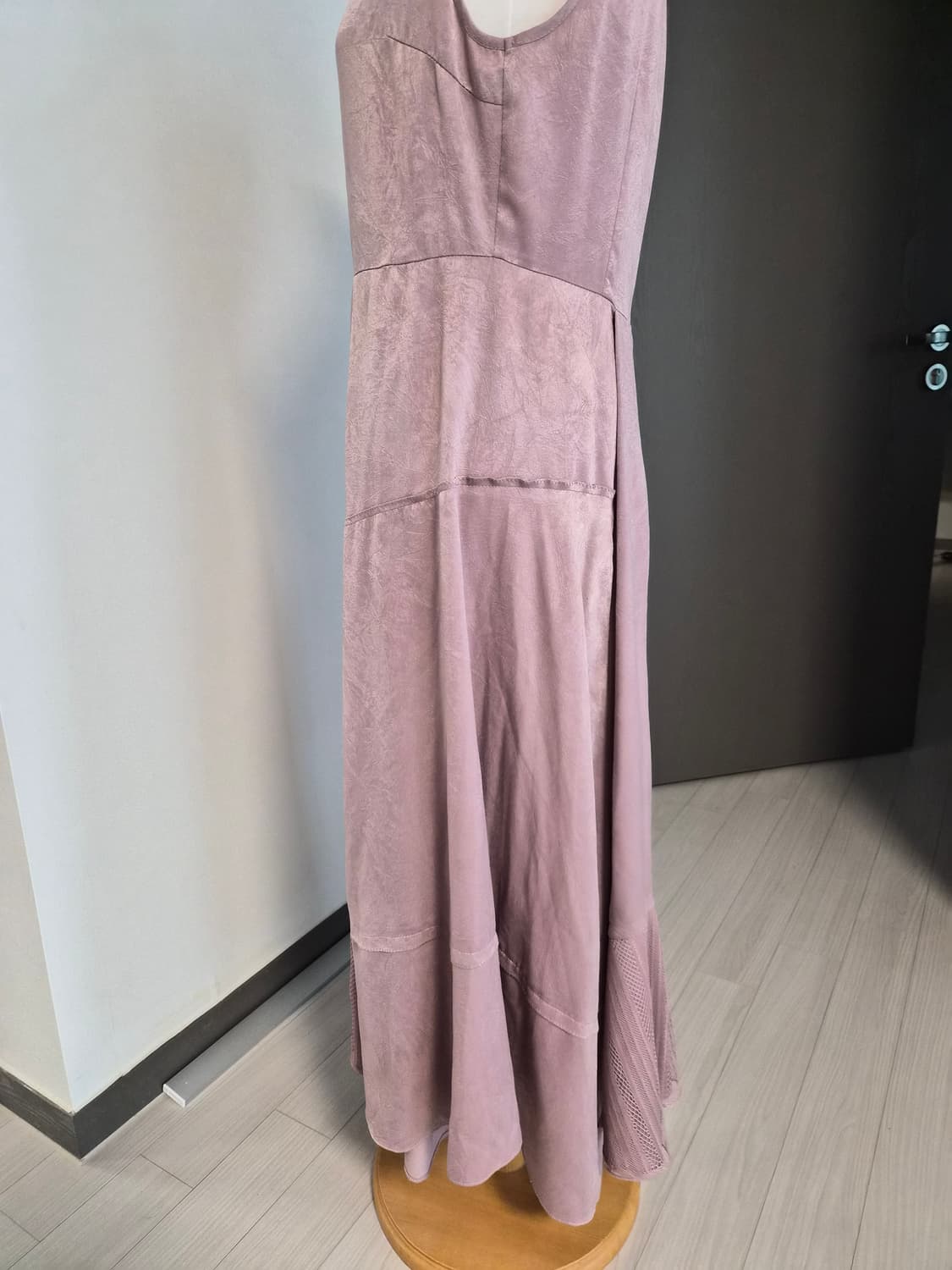 [SJSJ] 고급스러운 톤다운 퍼플 롱 원피스 상품이미지3