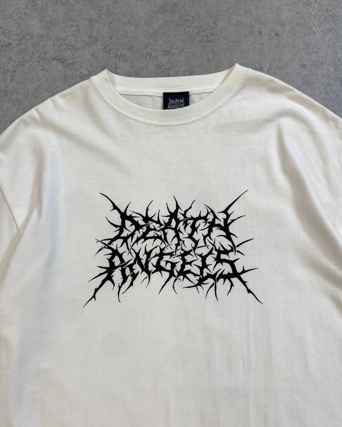 오타쿠 애니메이션 십자가 화이트 롱슬리브 상품이미지2