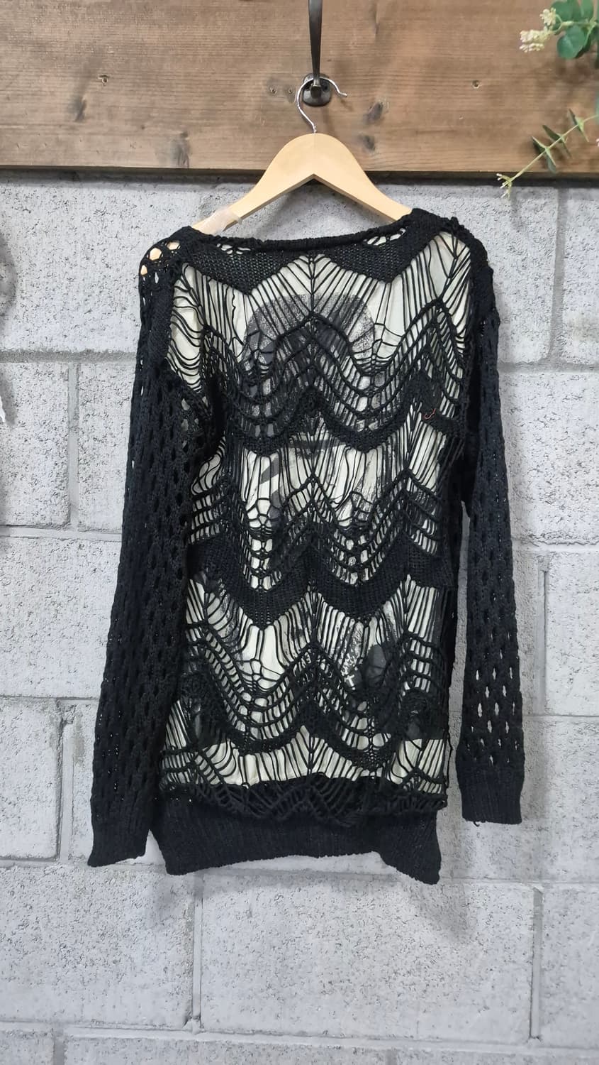 망사 오픈  가디건 락시크 상품이미지6