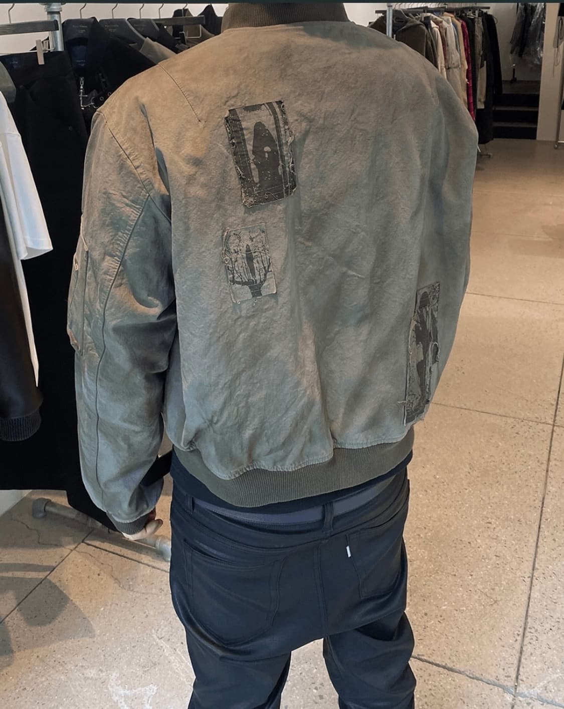 1) 언더마이카 패치드 마원 올리브 상품이미지5