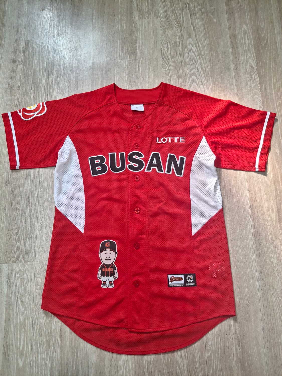 롯데자이언츠 이대호 17동백 95사이즈 유니폼 상품이미지1