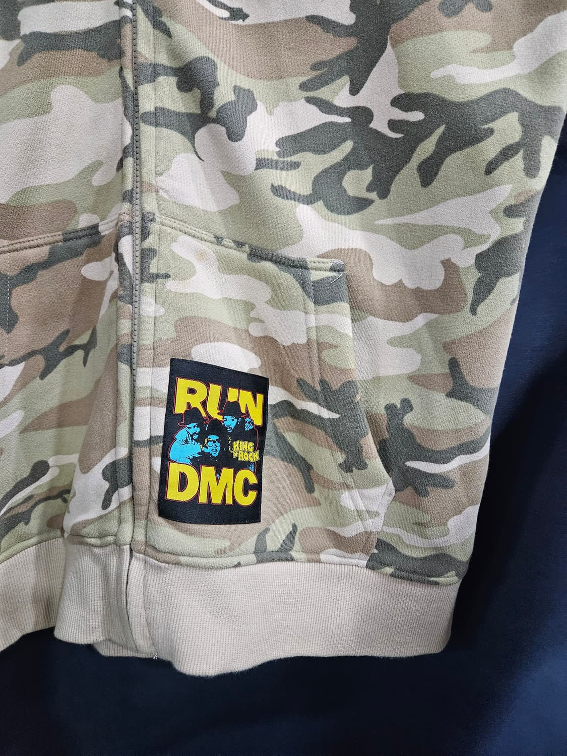 뉴에라 프린팅 카모 남성 95 기모 후드집업  상품이미지6