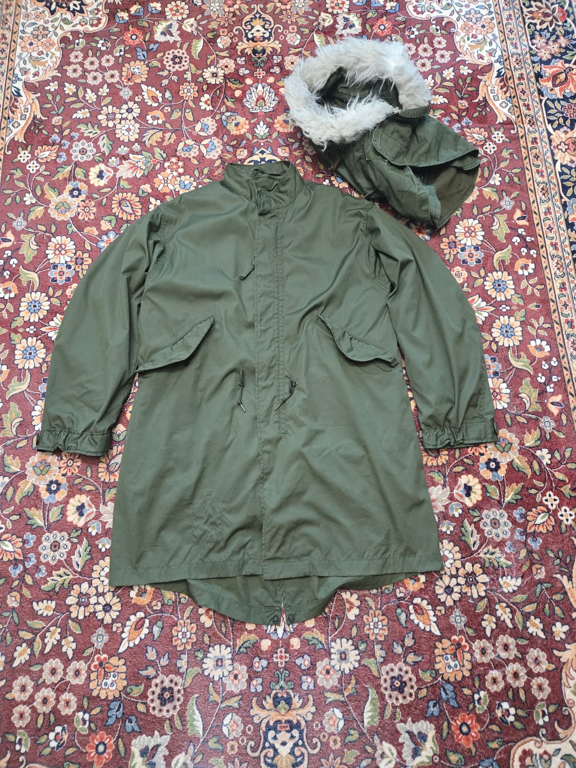 XS] 73년제 M-65 피쉬테일 파카  상품이미지1