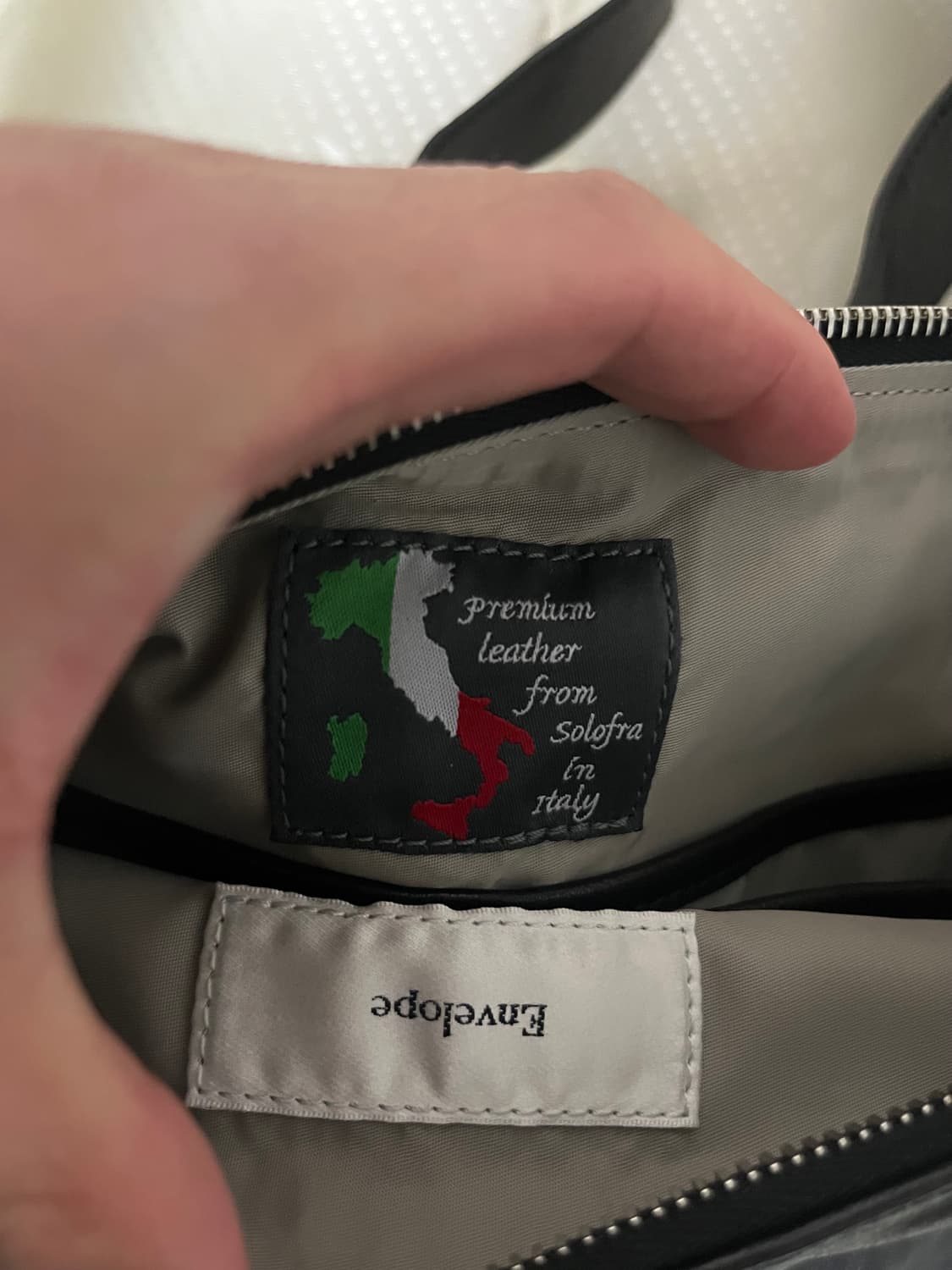 엔벨로프 이태리 레더 호보백 상품이미지2