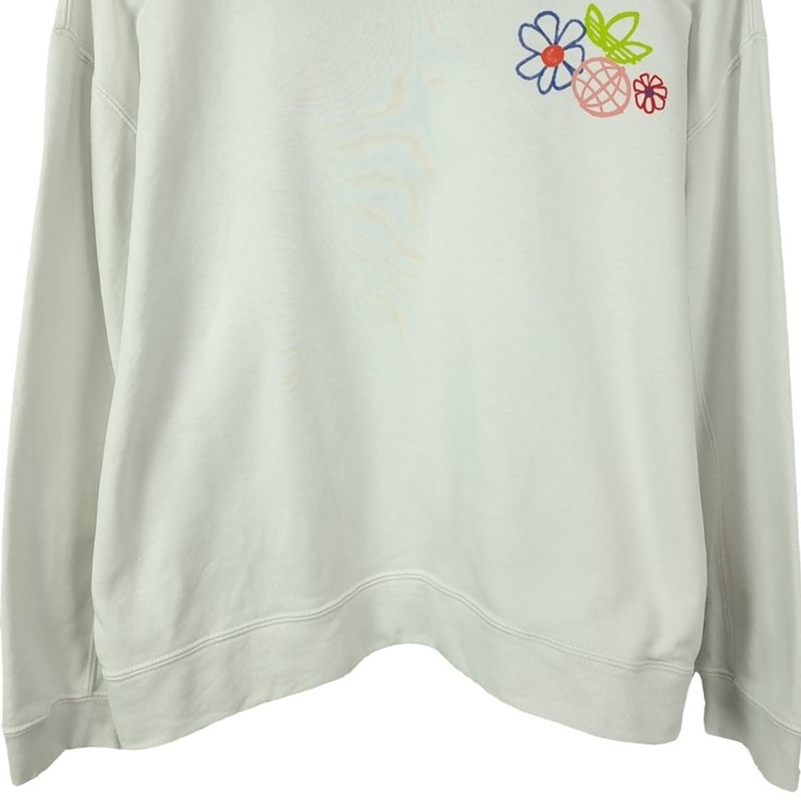 [ADIDAS] 아디다스 플라워 자수 오버핏 맨투맨 M16469 상품이미지5