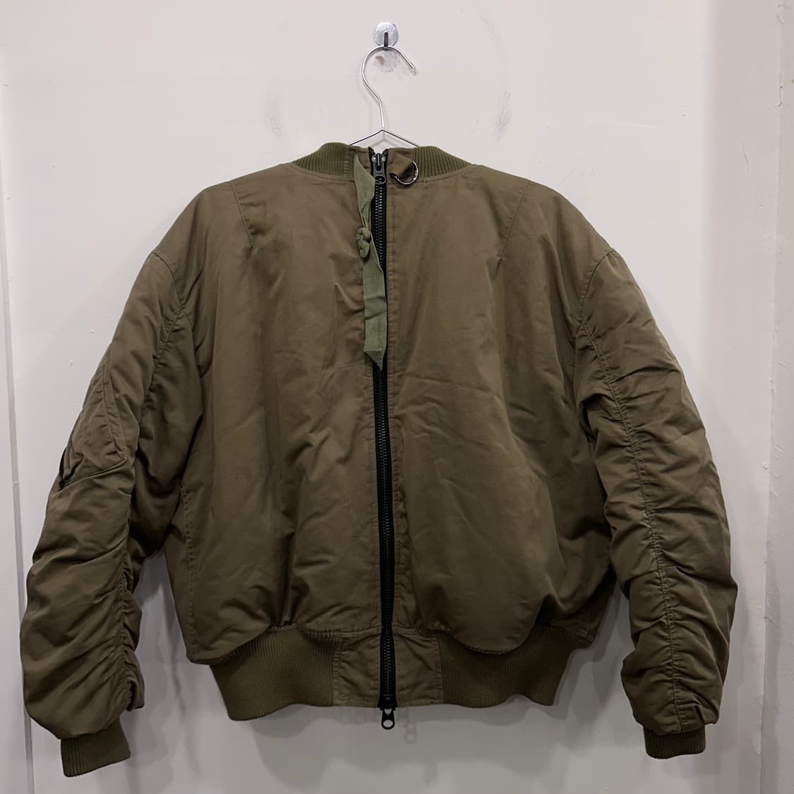 미공군 ST 프론트백라인 크롭 ma-1 항공점퍼 상품이미지5