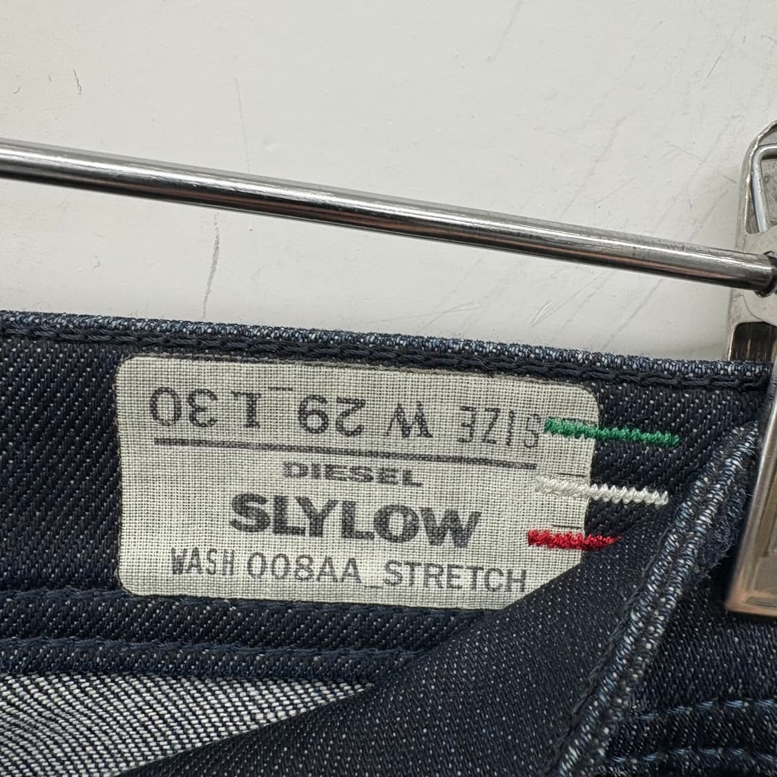 디젤 블랙 데님 팬츠 남/31 상품이미지5