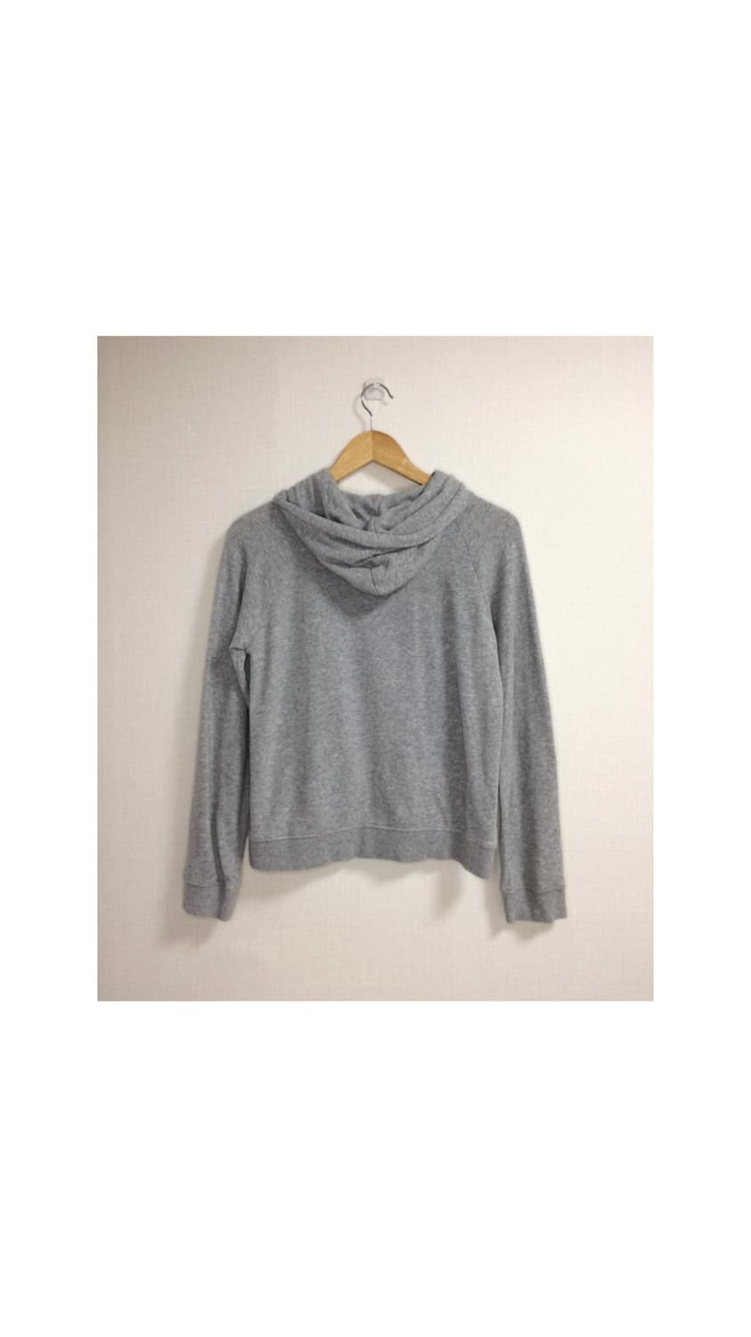 빈티지 그레이 레이스 후드집업 상품이미지6