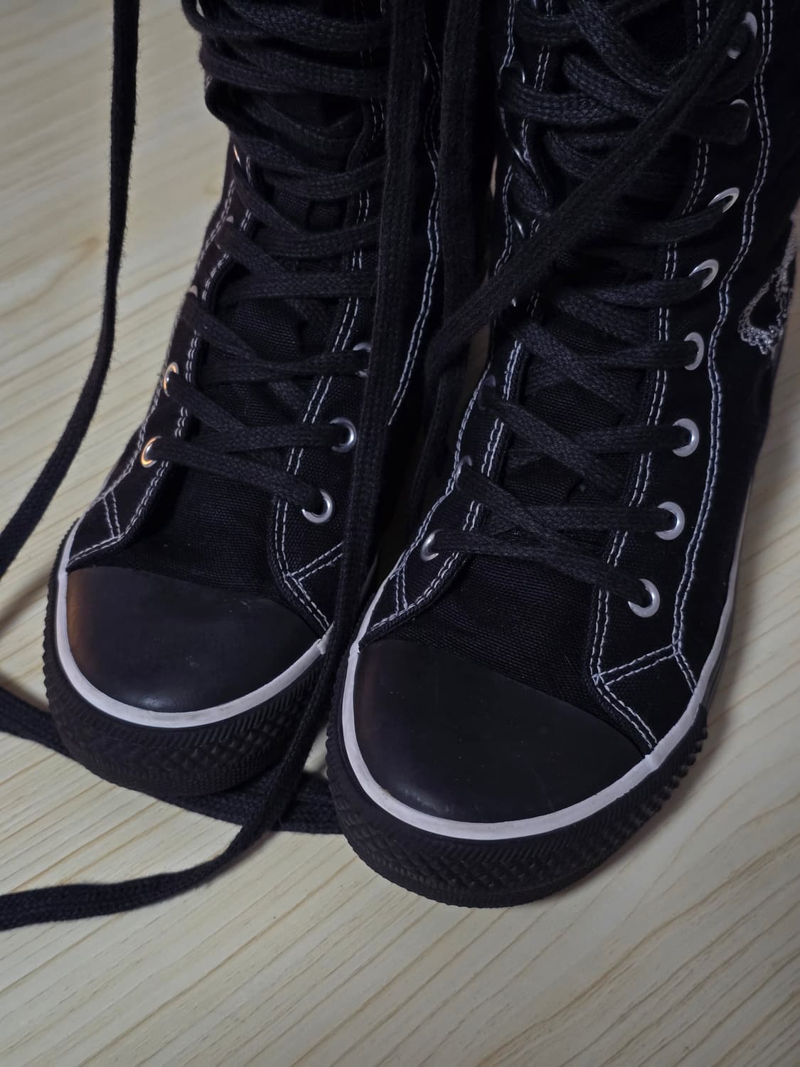 Algonquins 알곤퀸즈 하이컷 스트라이프 스니커즈 상품이미지6