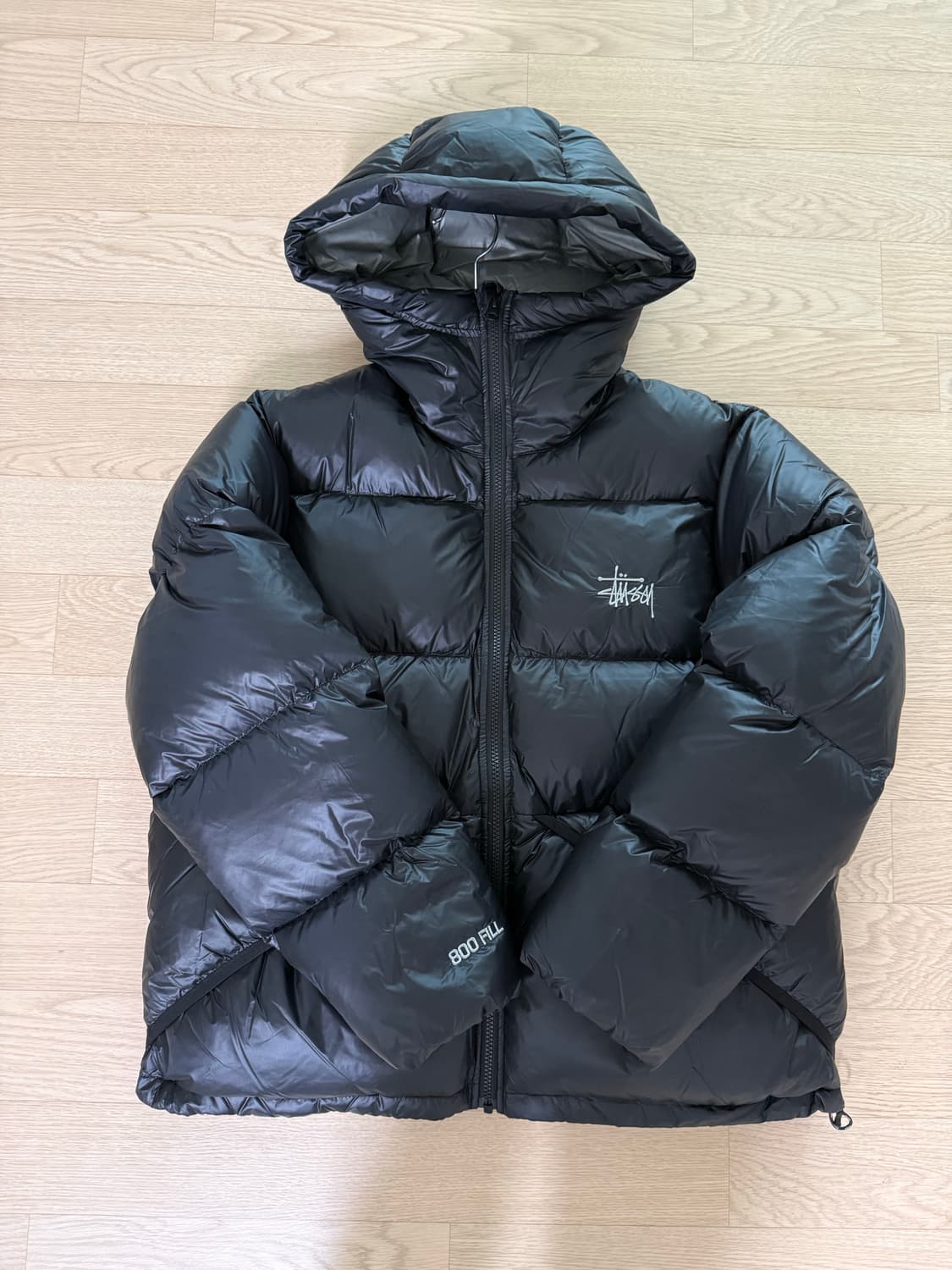 스투시 Down Parka Micro Ripstop Phantom 블랙 상품이미지4