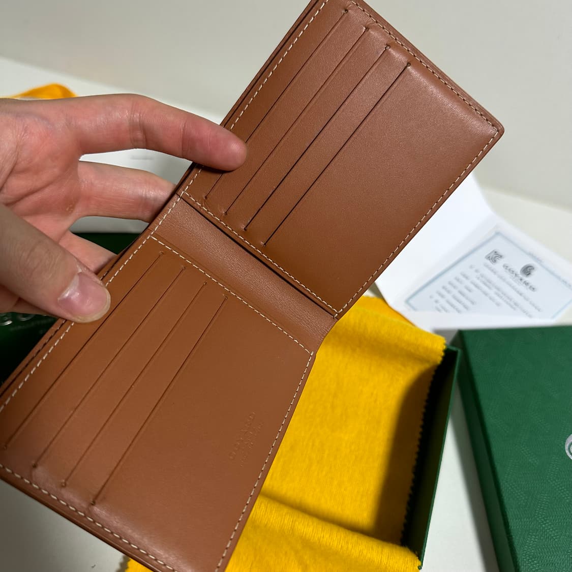 [당일출고] 새상품급 고야드 빅투아르 반지갑 상품이미지4