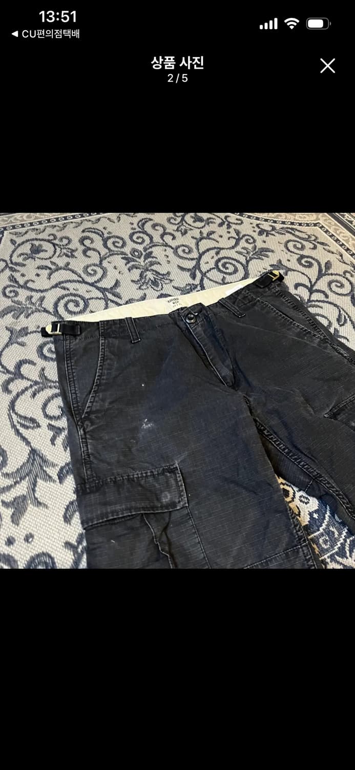 칼하트 에비에이션 팬츠 블랙 32 32 상품이미지2