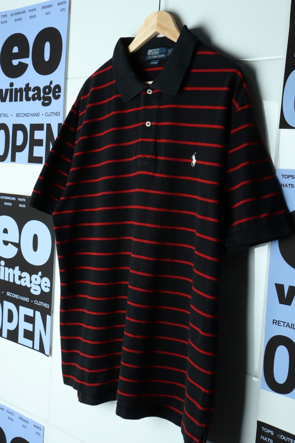 (XL-3XL) 폴로 랄프로렌 반팔 카라 티셔츠 USA 유행-7B0B 상품이미지1