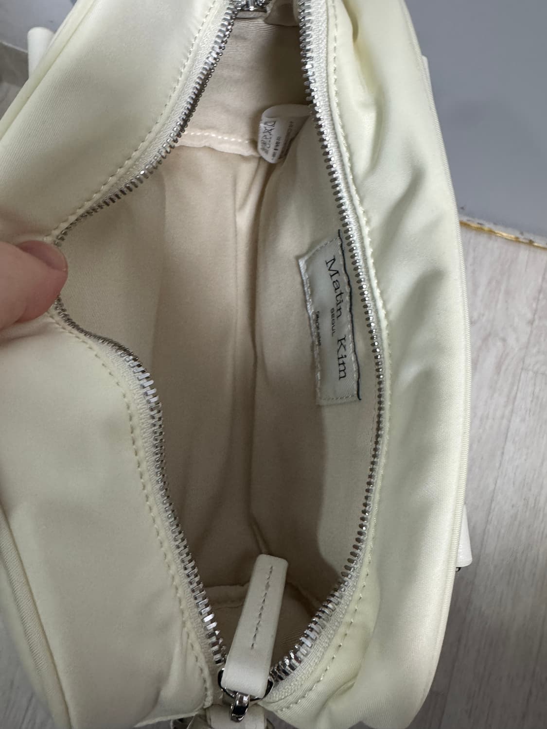 마뗑킴 베이비스포티토트백 아이보리 상품이미지9