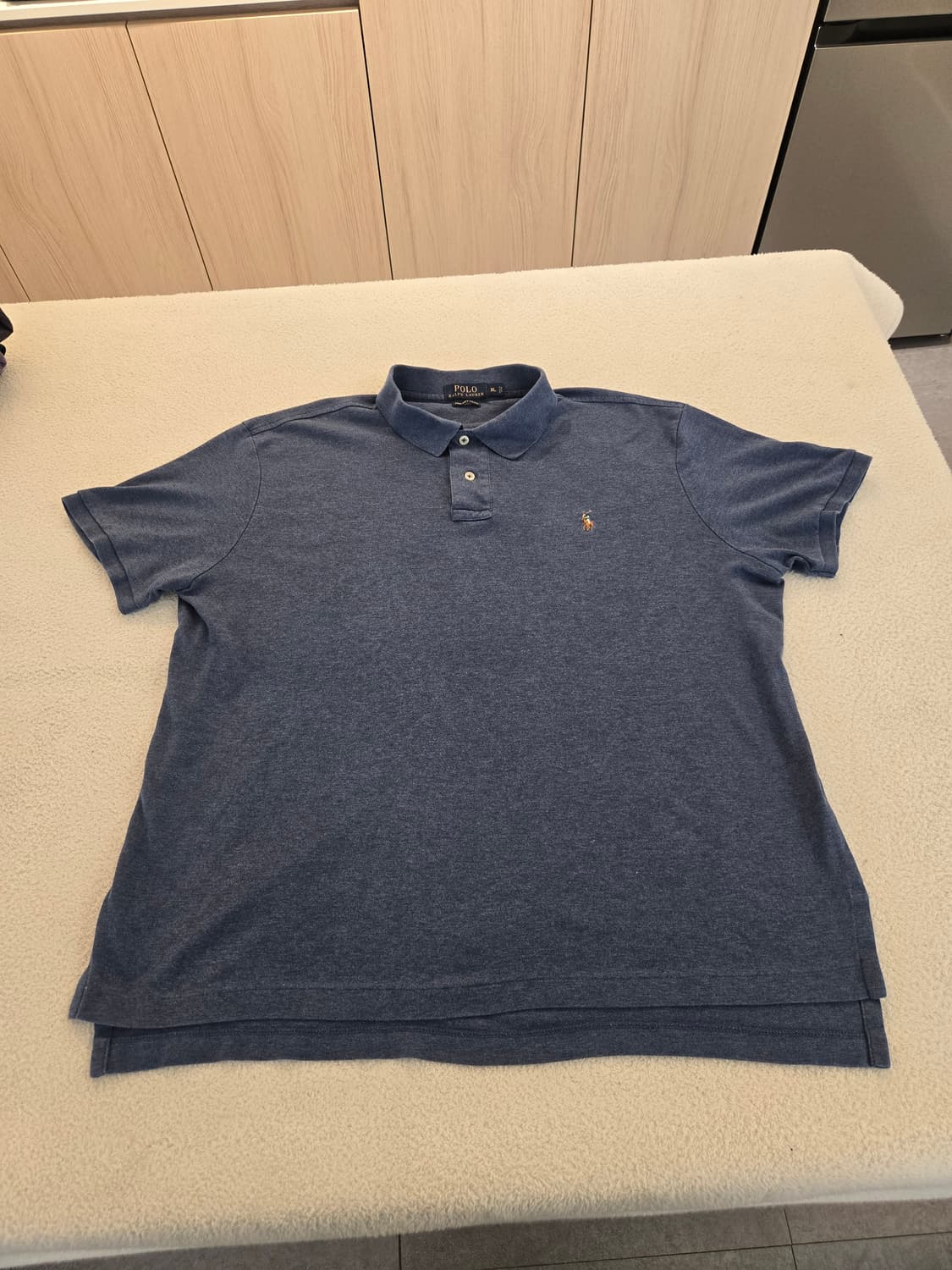 폴로 랄프로렌 네이비 반팔 카라티 XL (공용) 상품이미지2