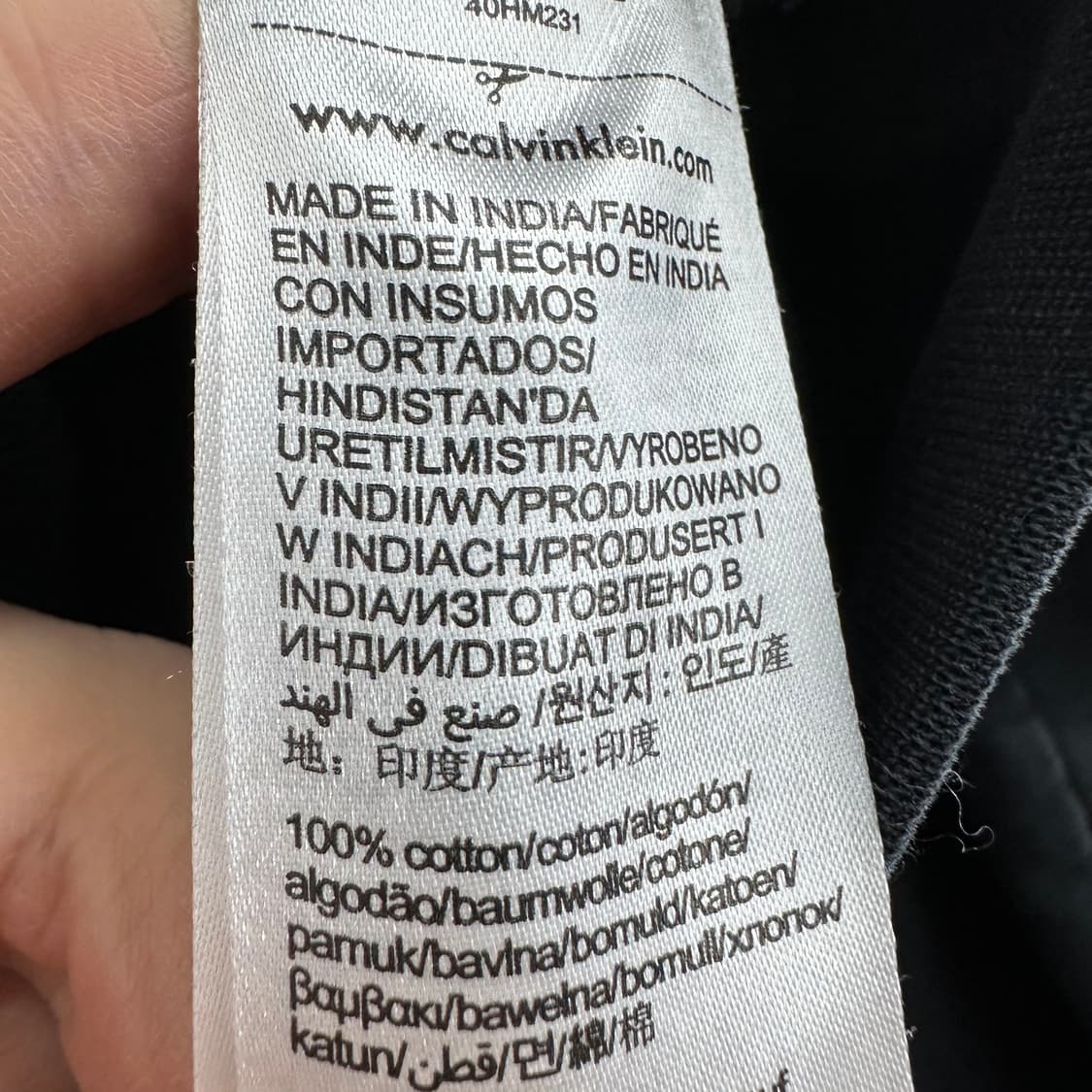 90 캘빈클라인 여자 루즈핏 후드티 상품이미지4