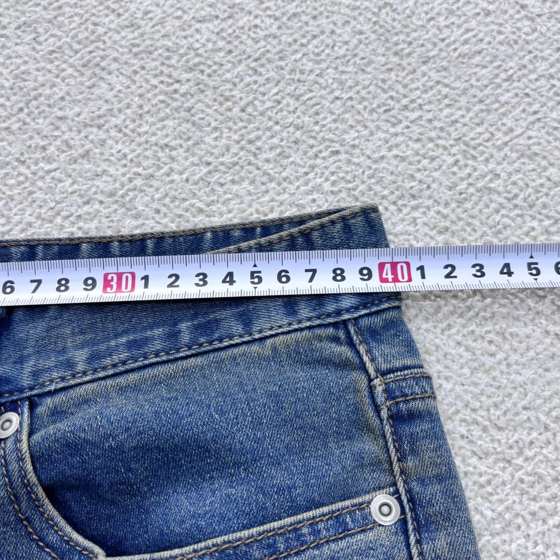 30 무신사스탠다드 슬림핏 데님 팬츠 0423E 상품이미지5