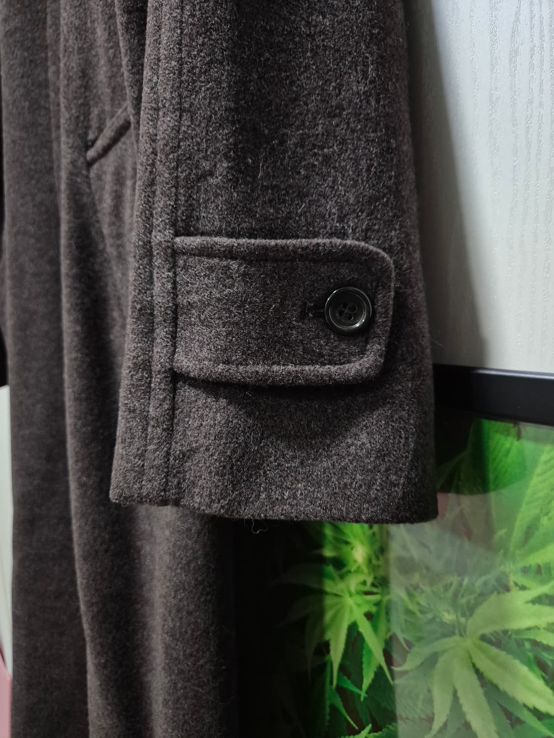 JPN 빈티지 브라운 롱 맥시코트 상품이미지6