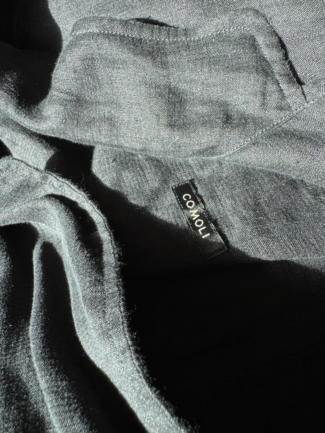 코모리 comoli 린넨 더블 클로스 자켓 상품이미지7