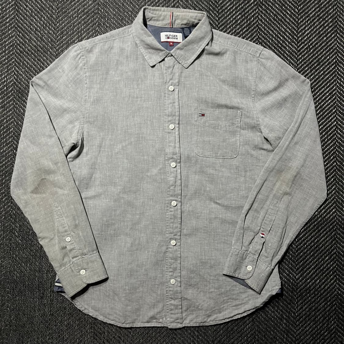 TOMMY HILFIGER 타미 린넨 셔츠 상품이미지2