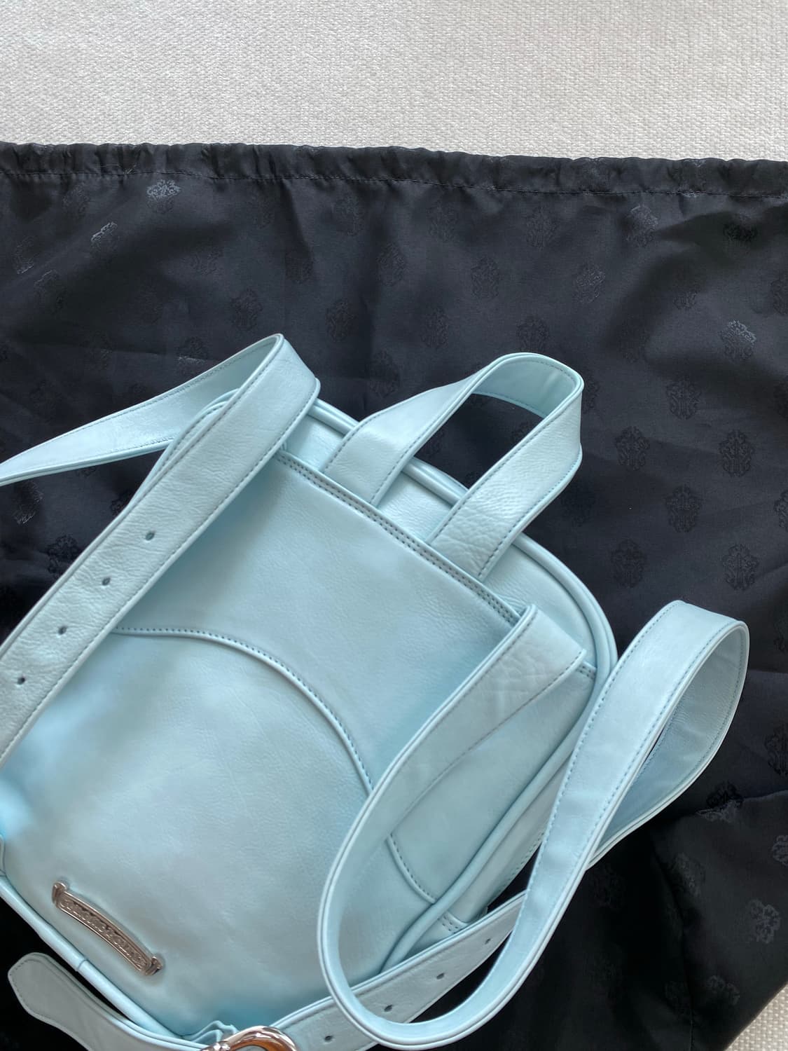 크롬하츠 taka 타카 익스클루시브 로듐 크로스패치 백팩 상품이미지5