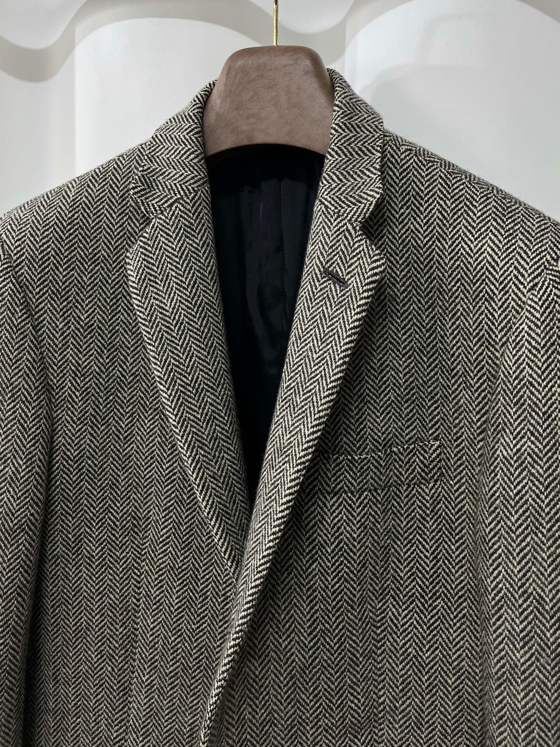 폴로 랄프로렌 이태리 헤링본 울 3roll2 스포츠 코트 자켓 상품이미지6