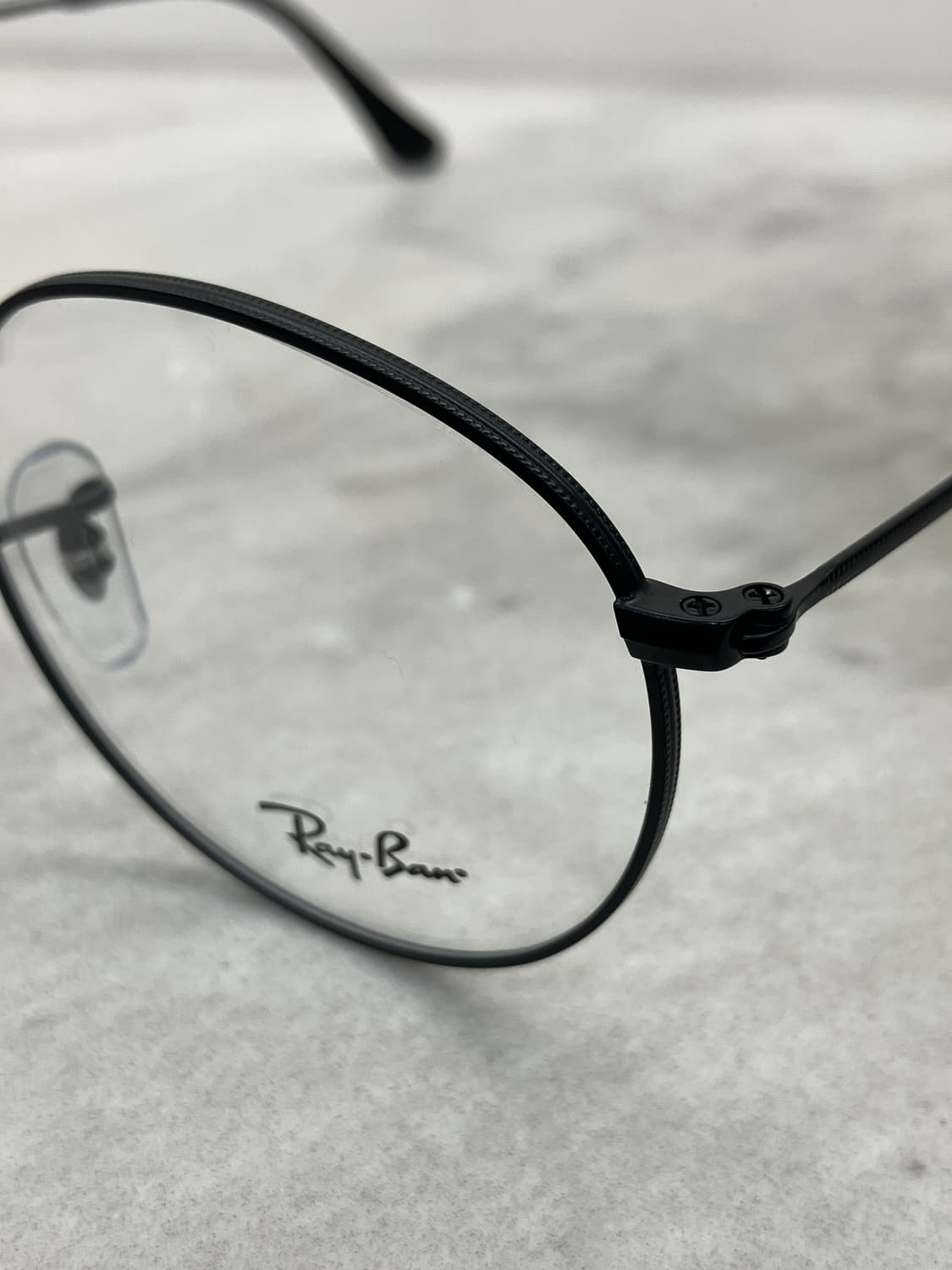 레이밴 Ray ban 블랙 라운드 메탈테 안경 상품이미지9