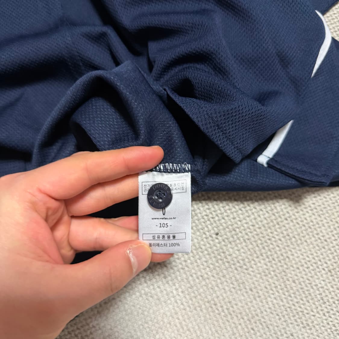 FILA(휠라) 두산베어스 곽빈 유니폼 (어센틱) 상품이미지4