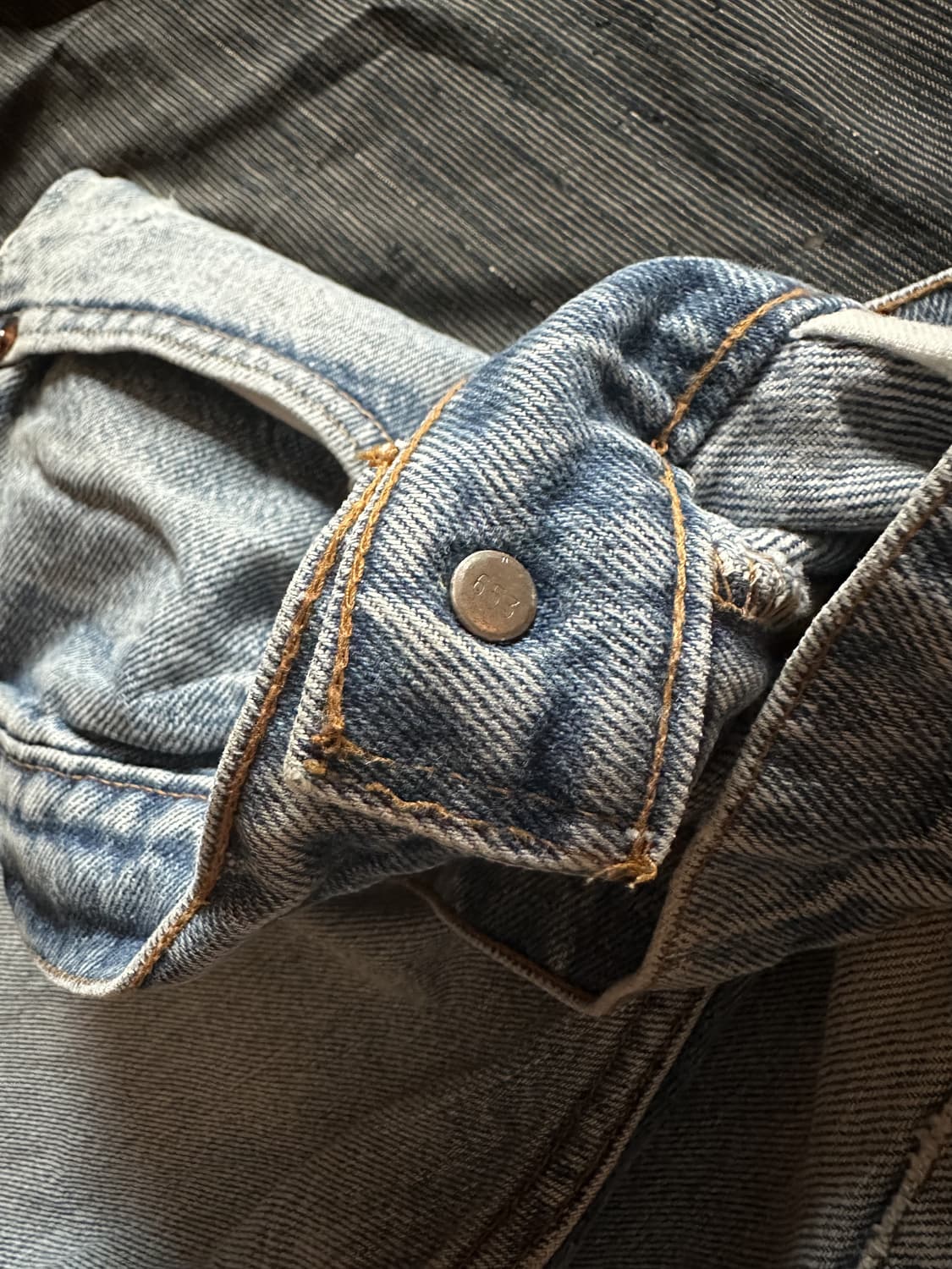 80s USA Levis 517 Boots Cut Denim Pants 상품이미지8