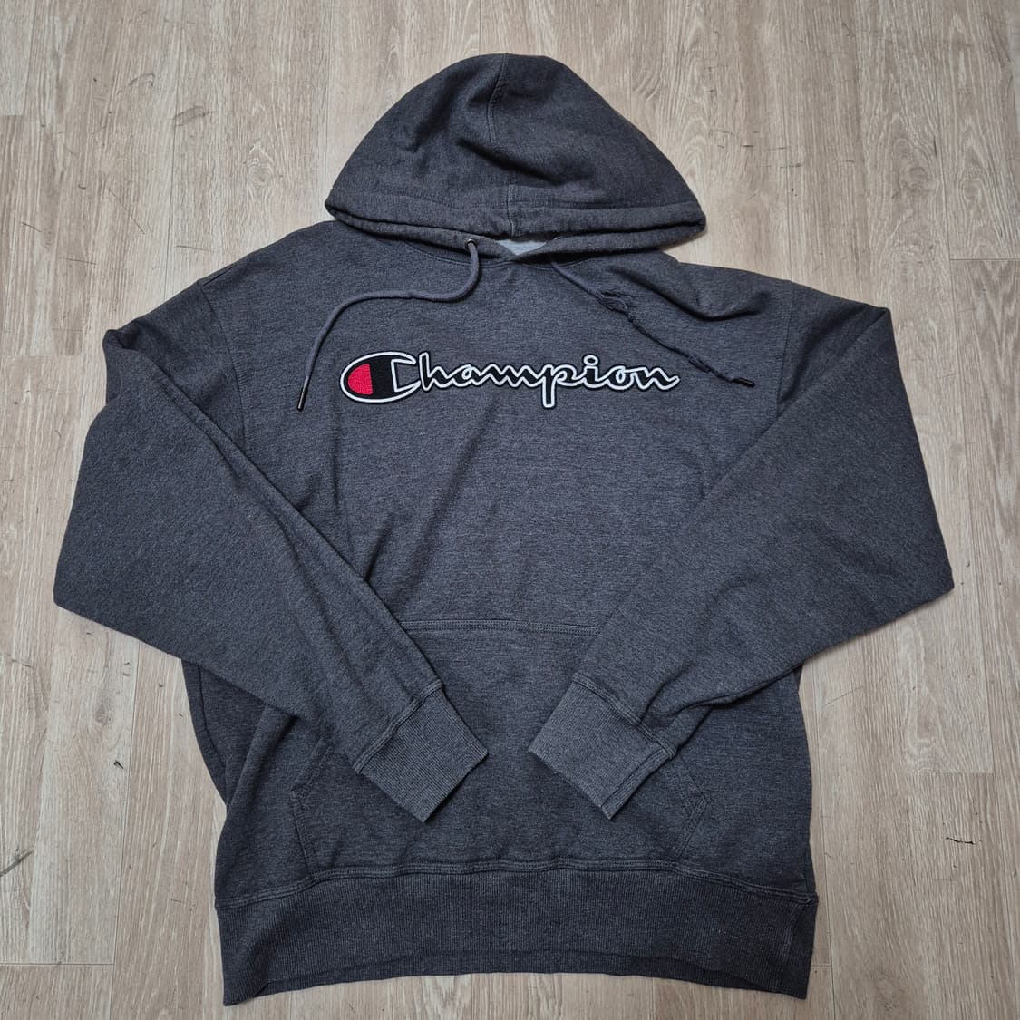 챔피온 스펠아웃 자수 빅로고 후드티 상품이미지1