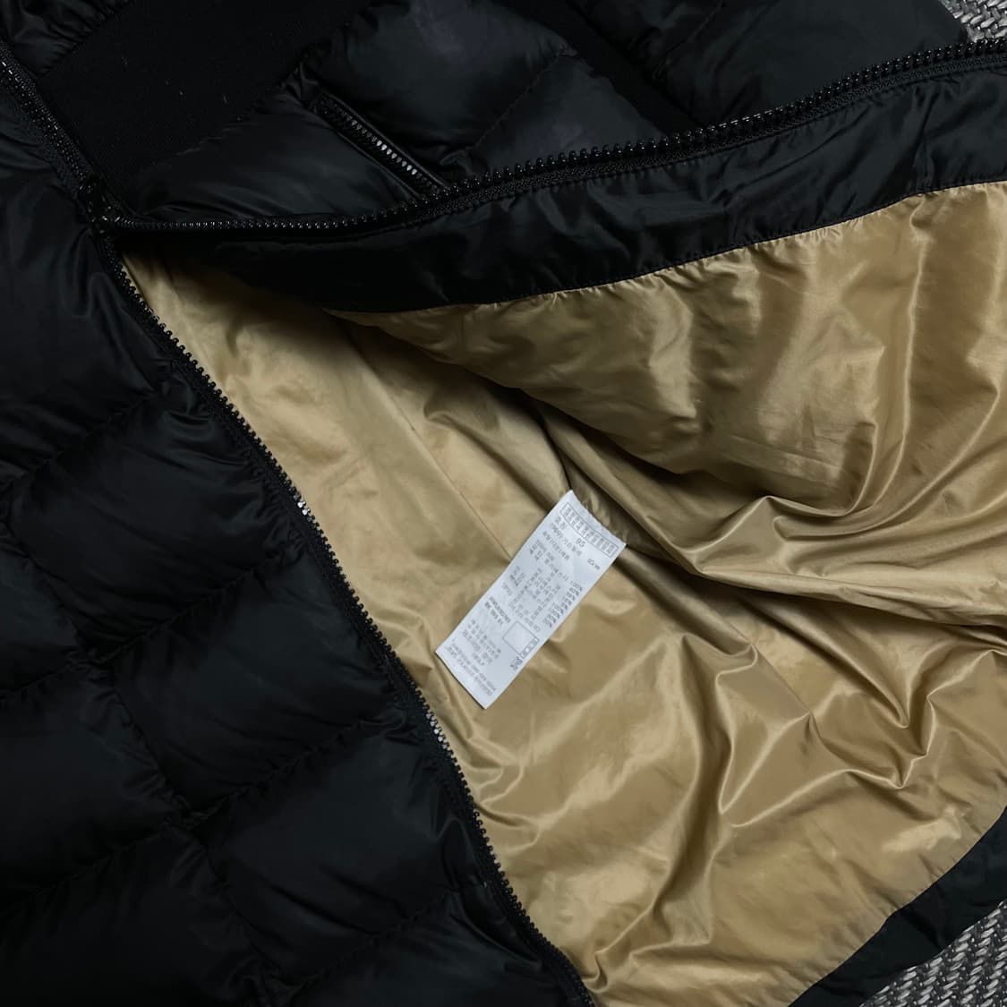 Hazzys 우먼스 더블지퍼 다운 푸퍼 디테일 롱 패딩 점퍼o 5089 상품이미지6