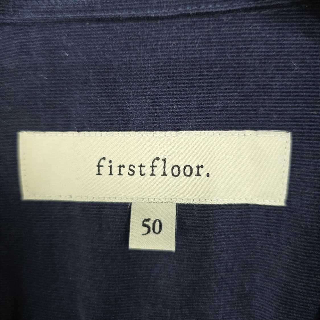 새제품) 퍼스트플로어(firstfloor) 코듀로이 셔츠 50 상품이미지5