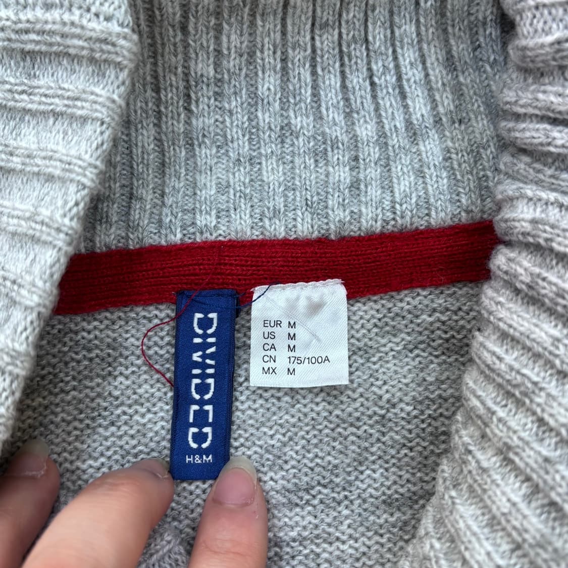 M H&M 남성 크리스마스 스웨터 가디건 0518Y 상품이미지3