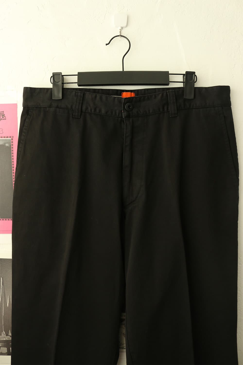 휴고 보스 블랙 코튼 팬츠  상품이미지4