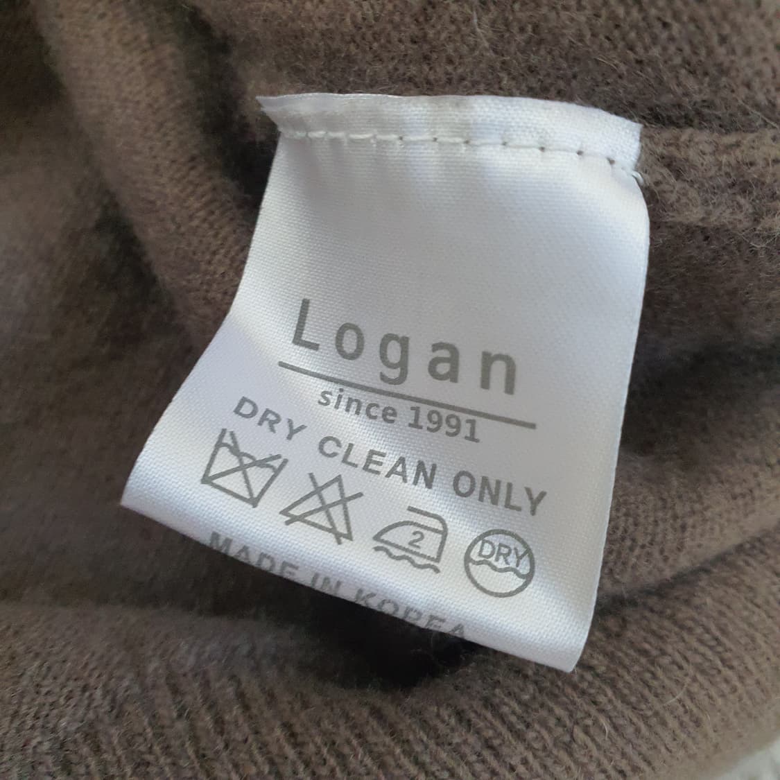 LOGAN 로건 캐시미어 니트 스웨터 남자95 상품이미지5