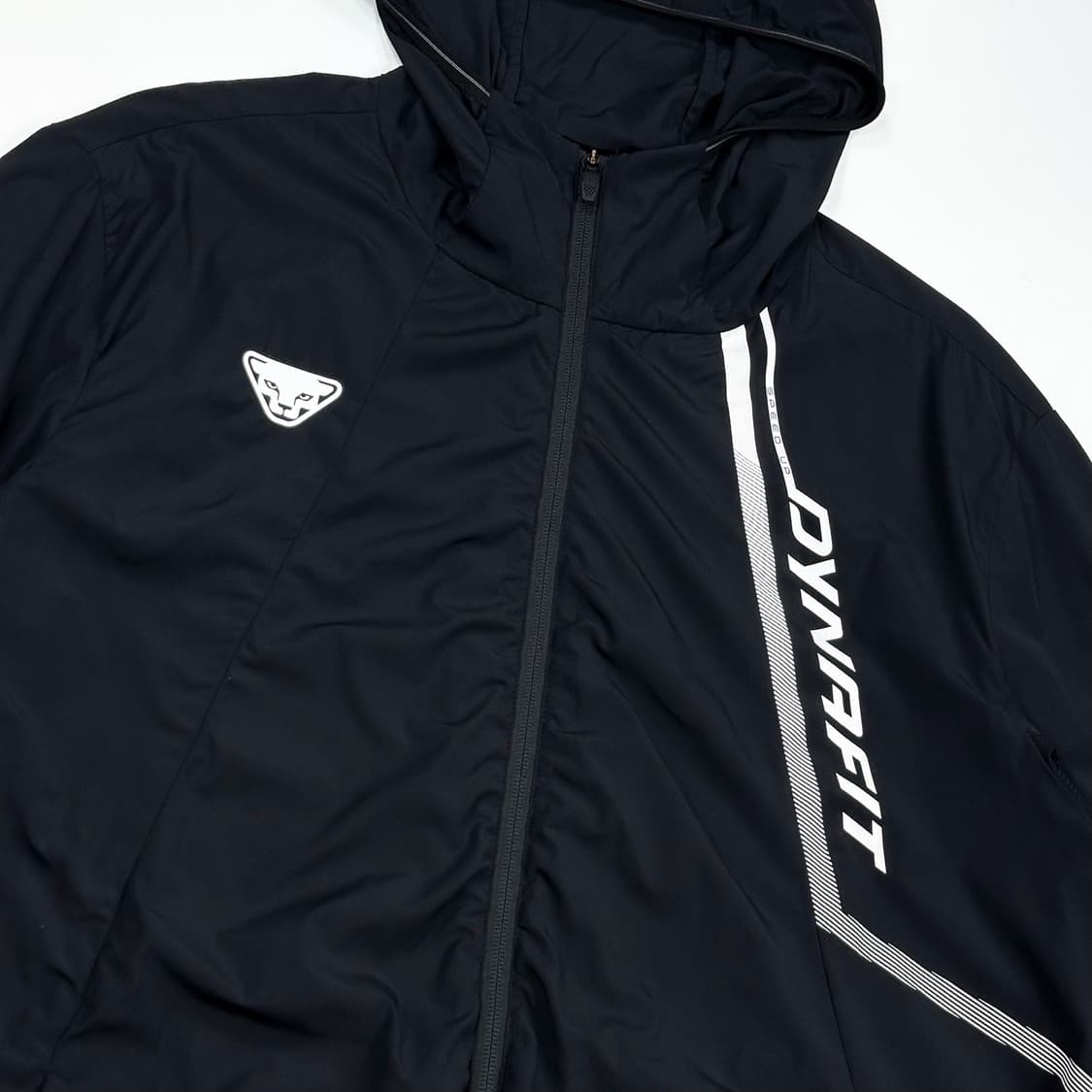 다이나핏 로고 블랙 바람막이 자켓 (XXL) 상품이미지4