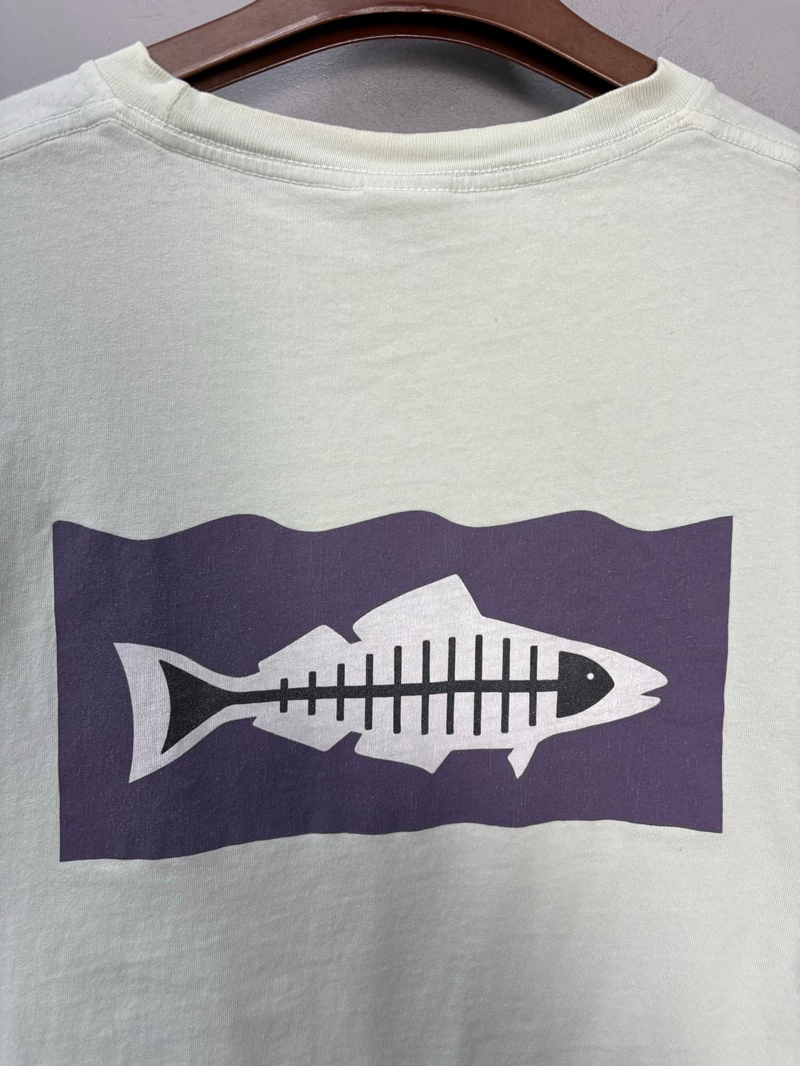 스투시 X 힐 더 베이 피그먼트 다이드 민트 반팔 A3425 상품이미지5