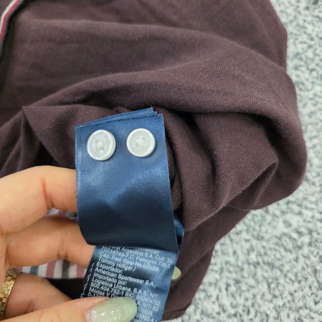 [2XL] 타미힐피거 레귤러핏 셔츠 남방 0203J 상품이미지5