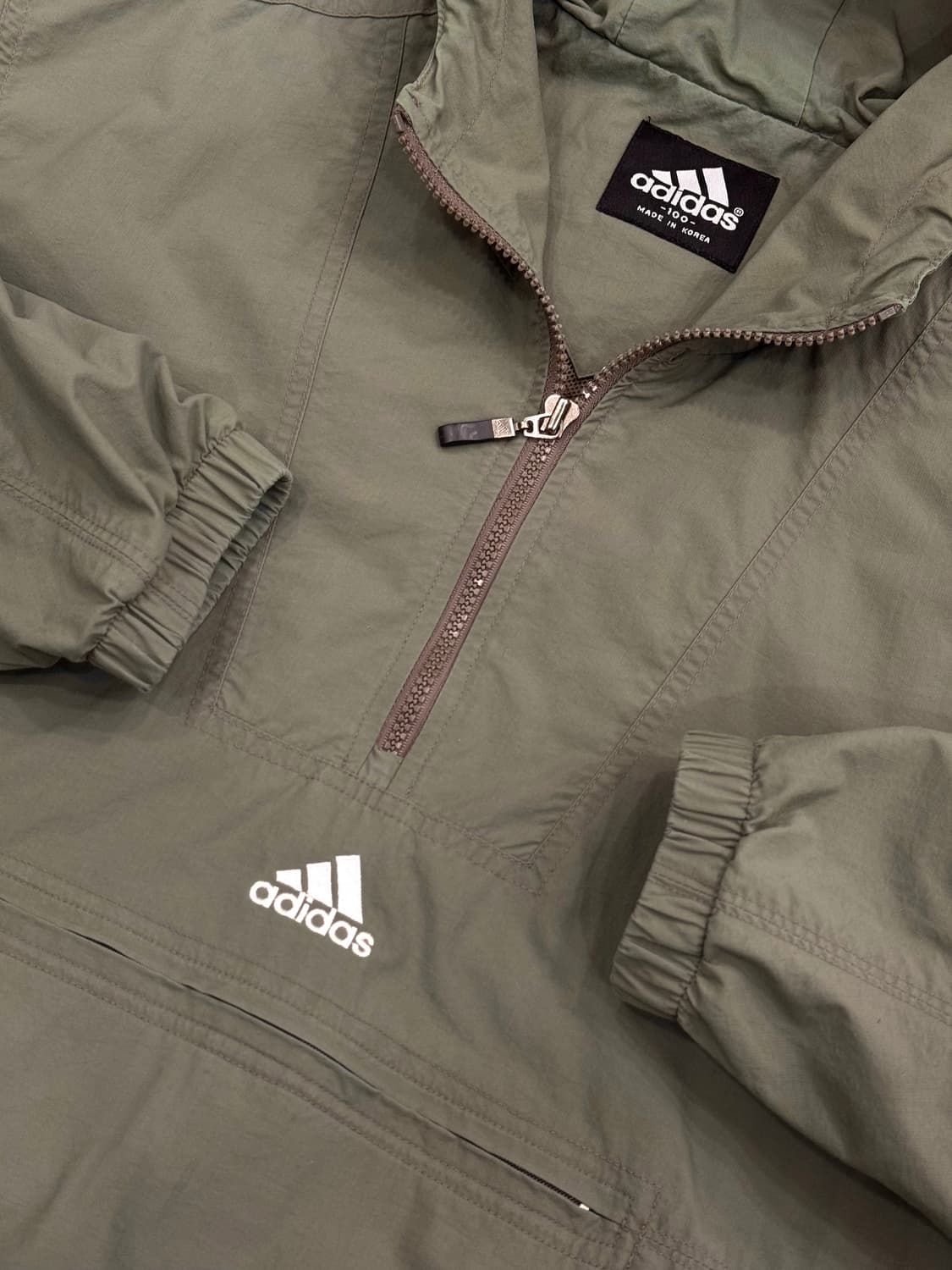 아디다스 반집업 바람막이 L 상품이미지5