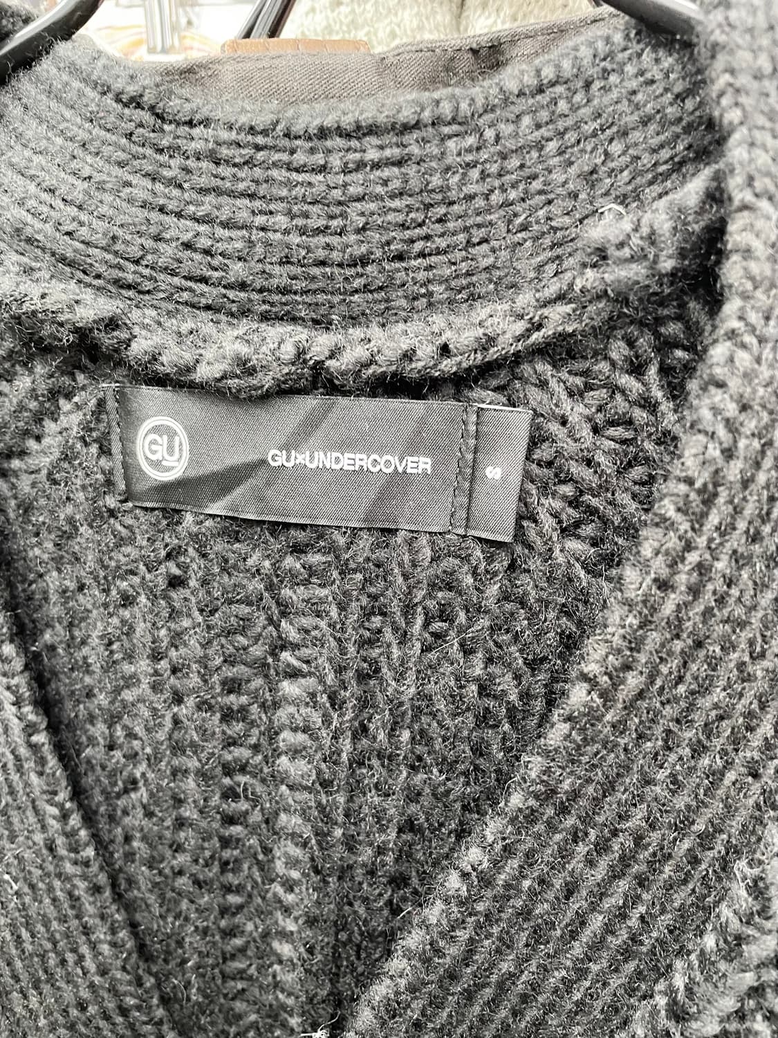 GUxUNDERCOVER 버튼 포켓 가디건 상품이미지5