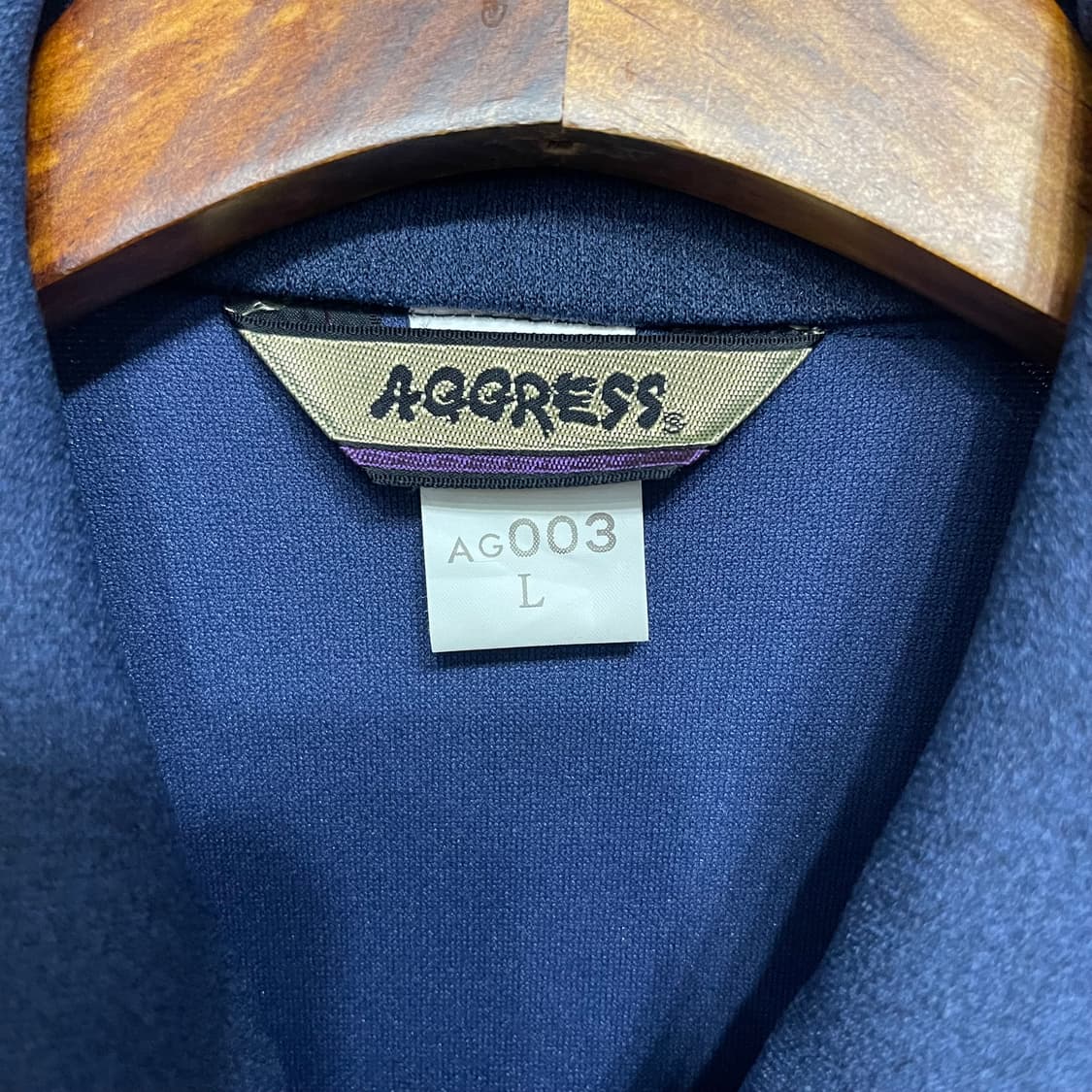 90's Vintage AGGRESS 블루종 상품이미지2