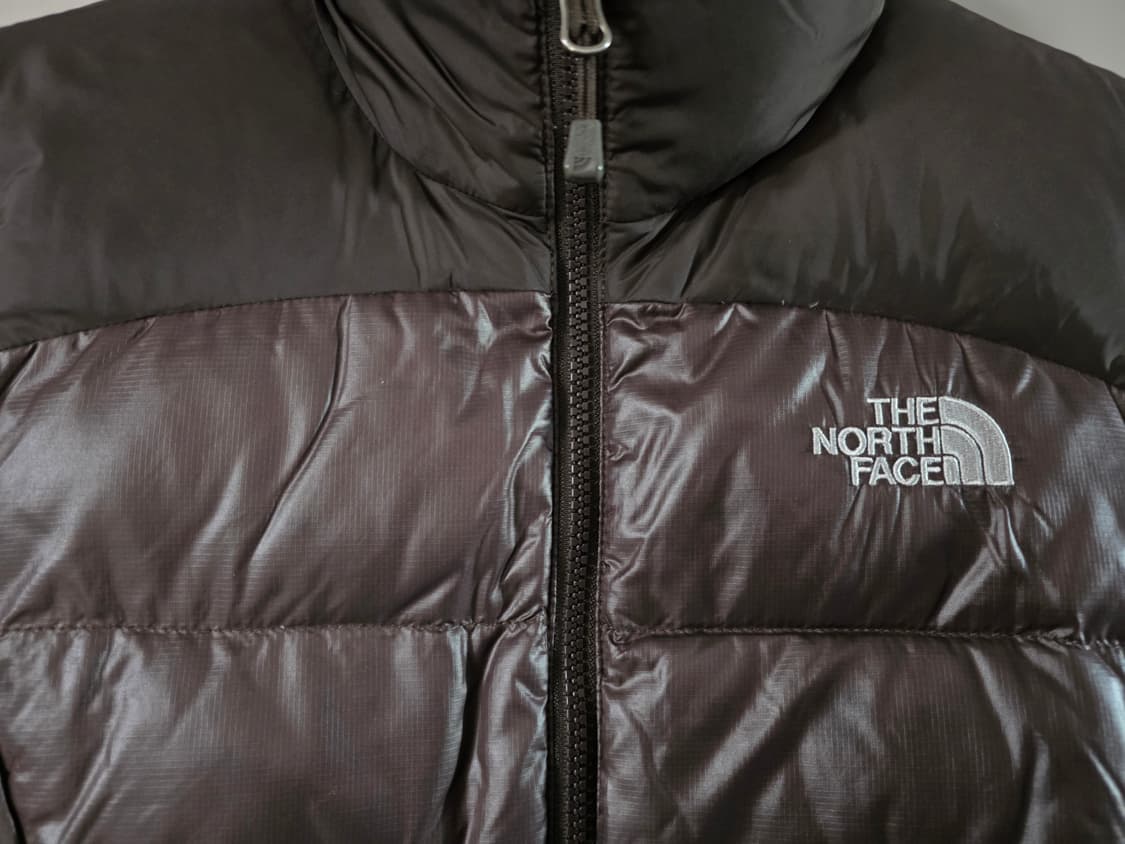 노스페이스 700 초코브라운 구스다운 패딩조끼.   싸이즈 85  여성용 상품이미지3