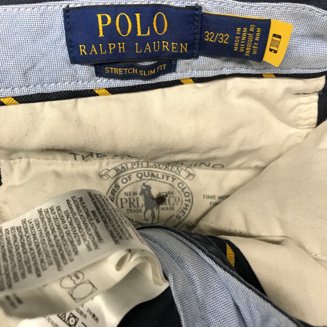 폴로 랄프로렌 네이비 치노 팬츠 32/32 상품이미지6