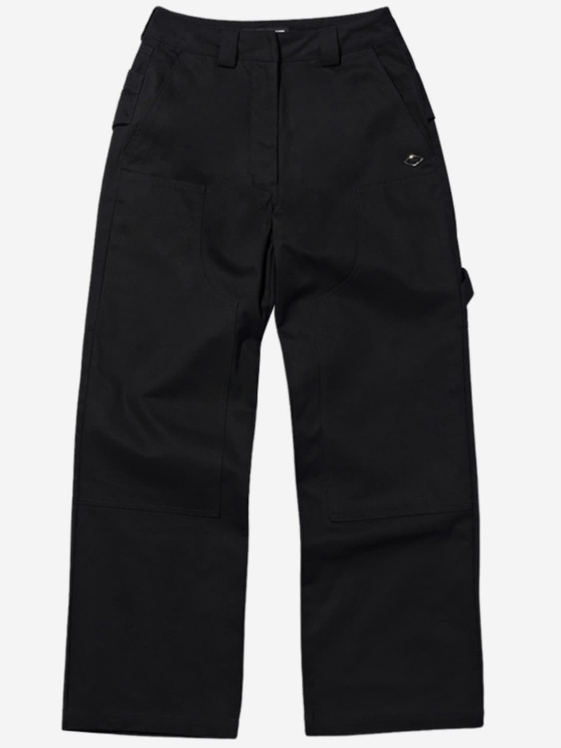 미스치프 에이프런 포켓 워크팬츠 블랙 상품이미지1