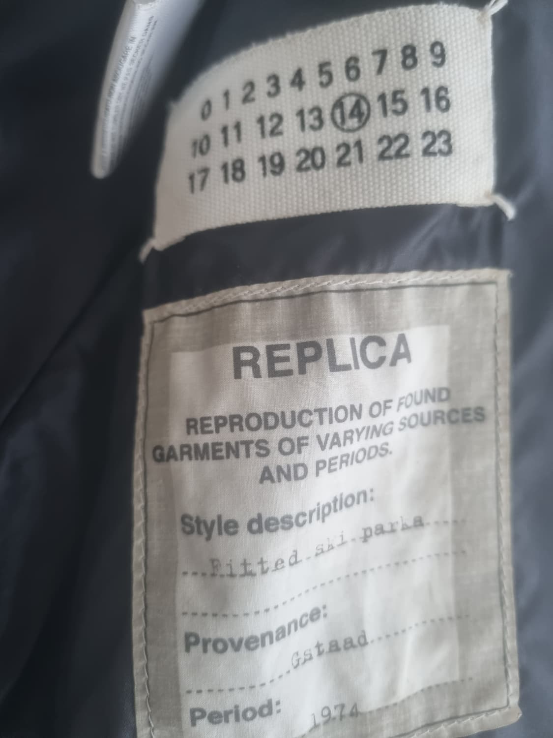 Martin margiela ski parka black 44 상품이미지8