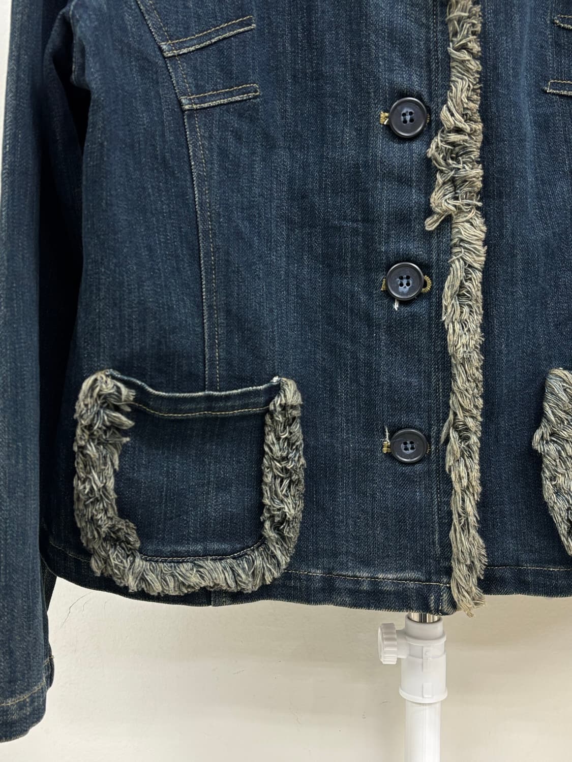 빈티지 데님 자켓 상품이미지7