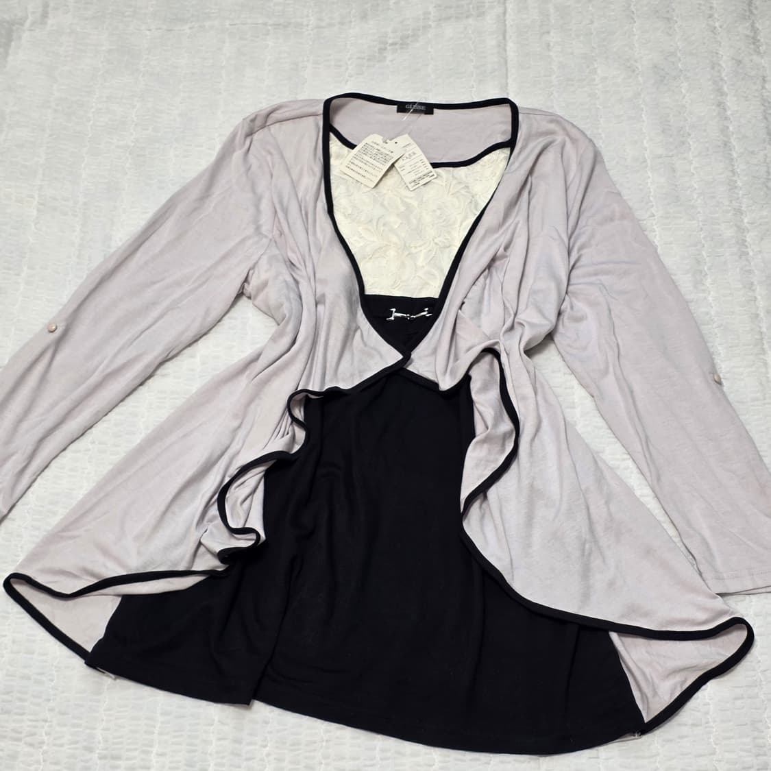 스나계st 고딕 가디건+원피스 일체형 상품이미지1