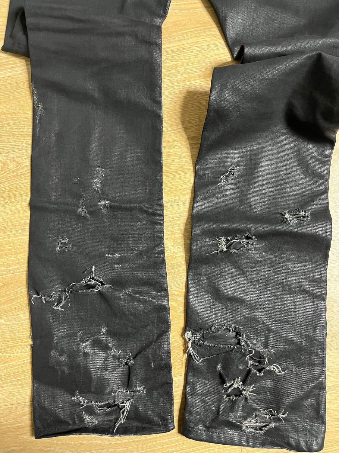 [31] 디올옴므 04ss strip 디스트로이드 왁스 코팅진 상품이미지6